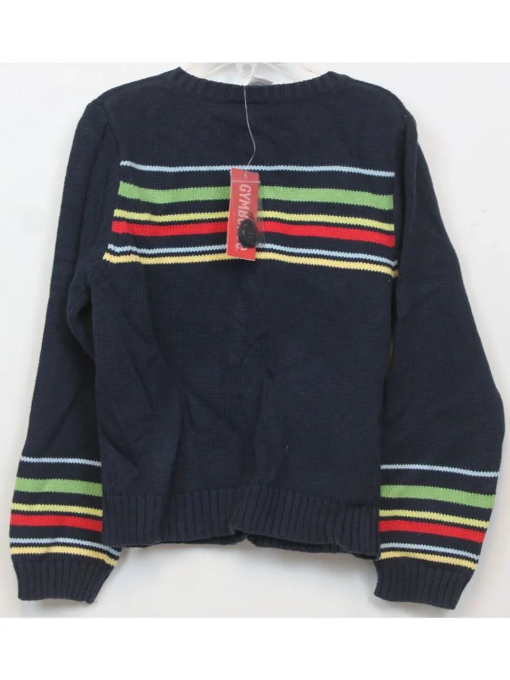 2006 Gymboree Wish You Were Here Striped Cardigan Sweater sz 8 Sweater Spring